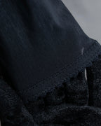 "JEAN PAUL GAULTIER MAILLE FEMME" Sheer shirring design design half pants