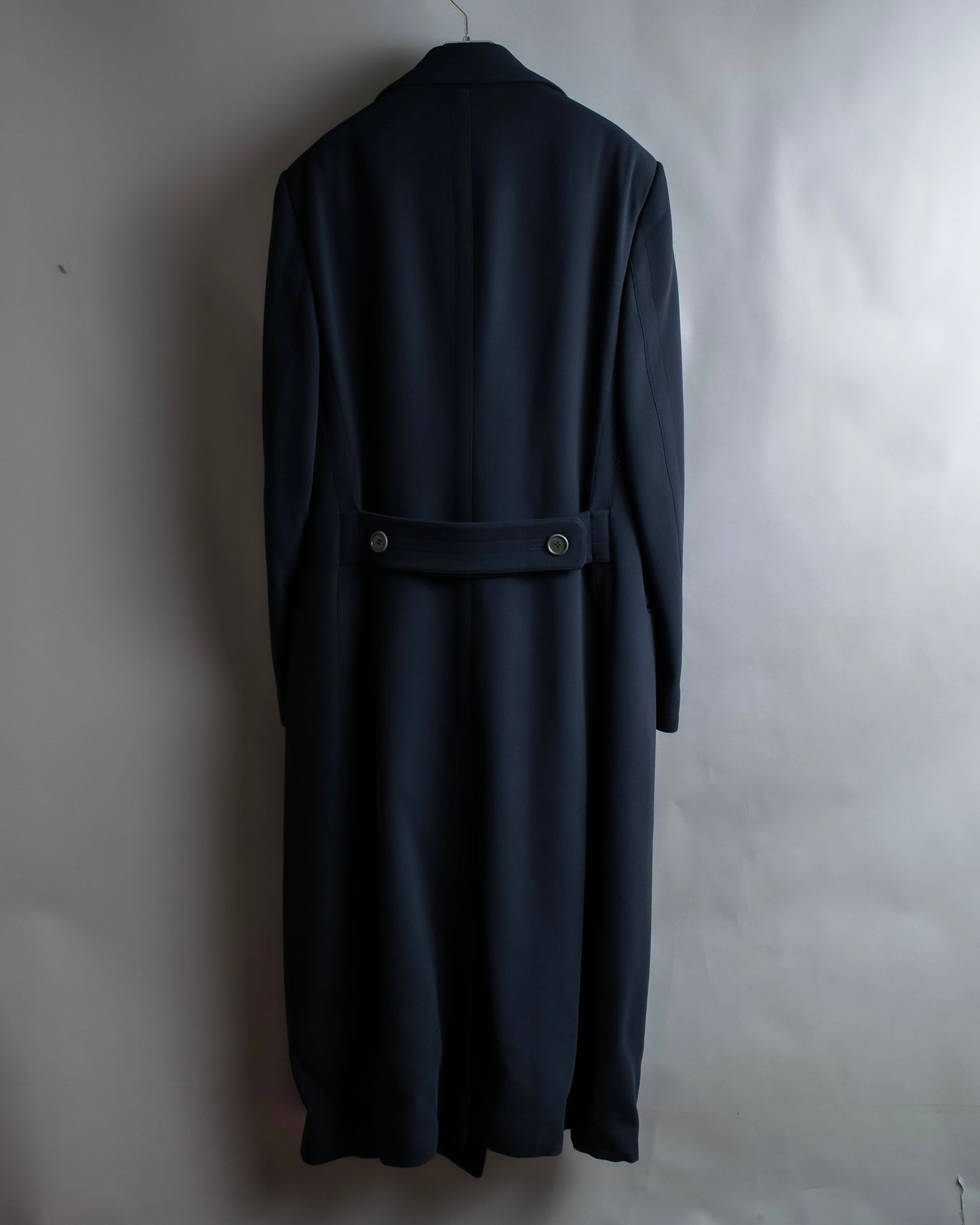 "GIORGIO ARMANI" Double breasted oversized super maxi length chester coat