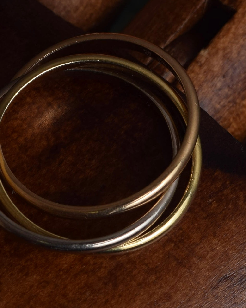 "Cartier" Eternal masterpiece gold Trinity ring