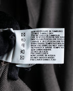 "Rick Owens" 12AW asymmetrical hooded knit cardigan