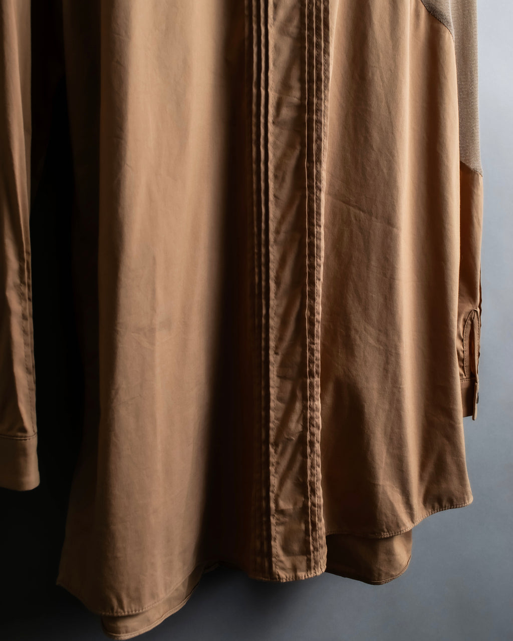 "N21 NUMEROVENTUNO" Switching design concealed shirt