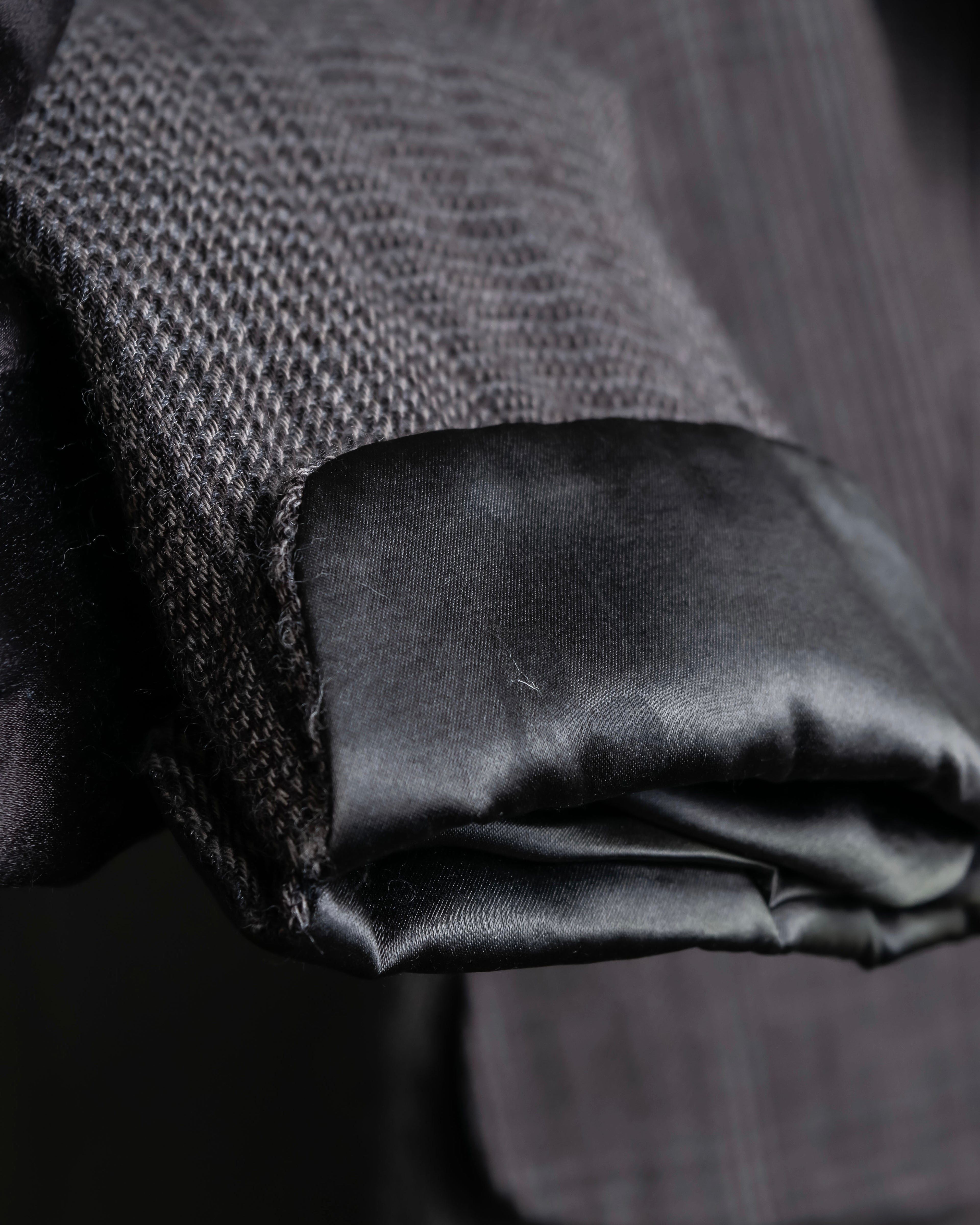 "GIORGIO ARMANI" Drawstring tailored jacket