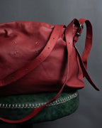 -SPECIAL- "Maison Martin Margiela"
 00'sLate period-13's Double strap design large shoulder bag