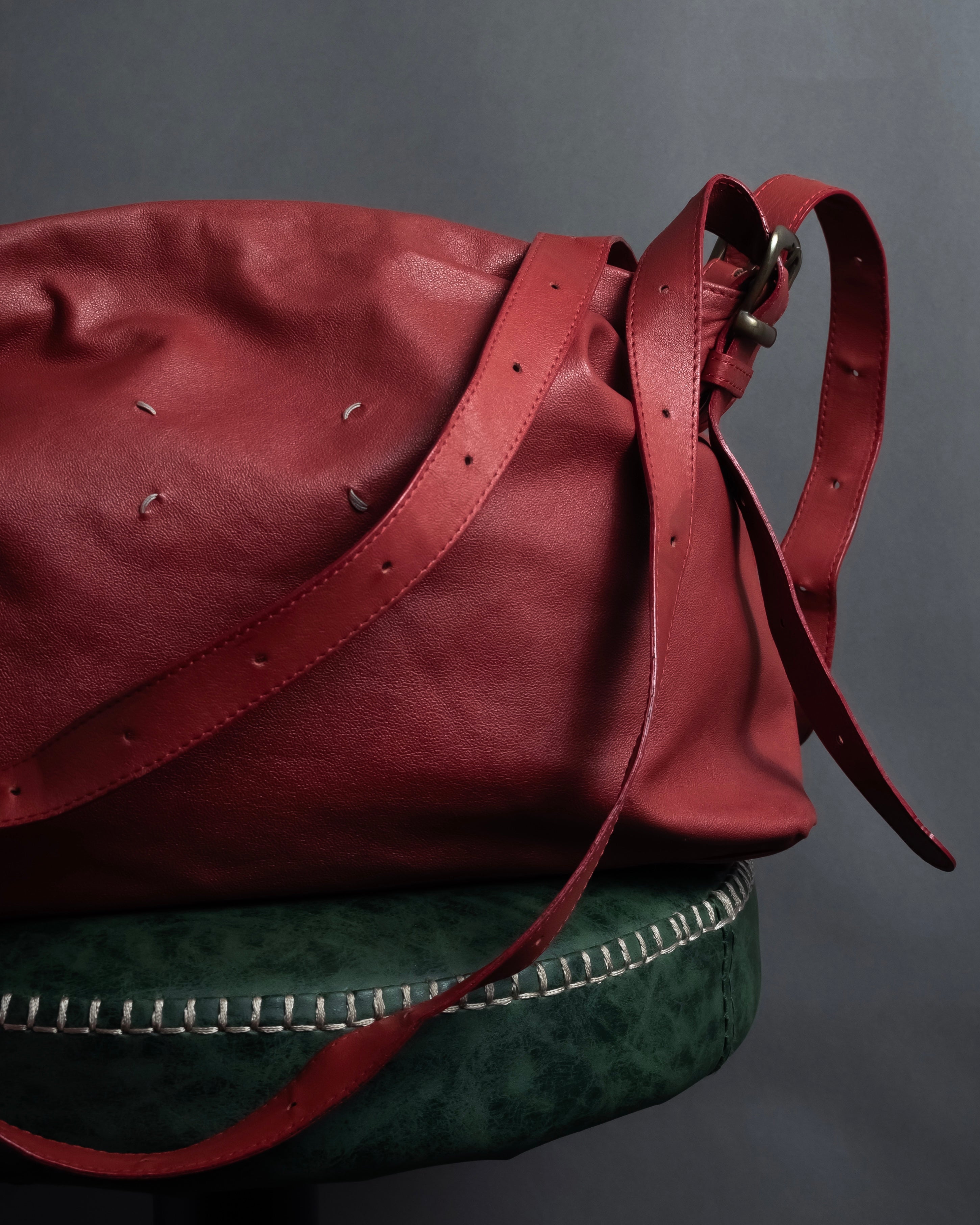 -SPECIAL- "Maison Martin Margiela"
 00'sLate period-13's Double strap design large shoulder bag