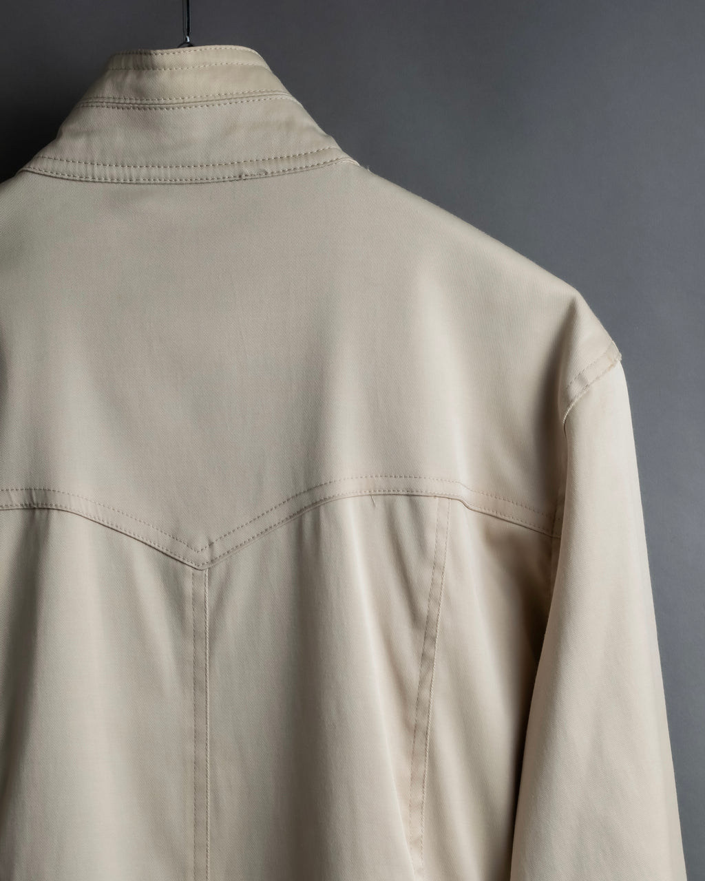 "PRADA" Military detail cotton jacket