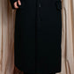 "GIANNI VALENTINO" 100% cashmere oversized chesterfield coat