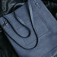 “JIL SANDER”  beautiful sky blue leather shoulder bag