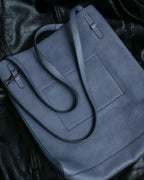 “JIL SANDER” beautiful sky blue leather shoulder bag