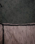 -SPECIAL- “CHANEL” 2014-2019 Sheer lace bow blouse