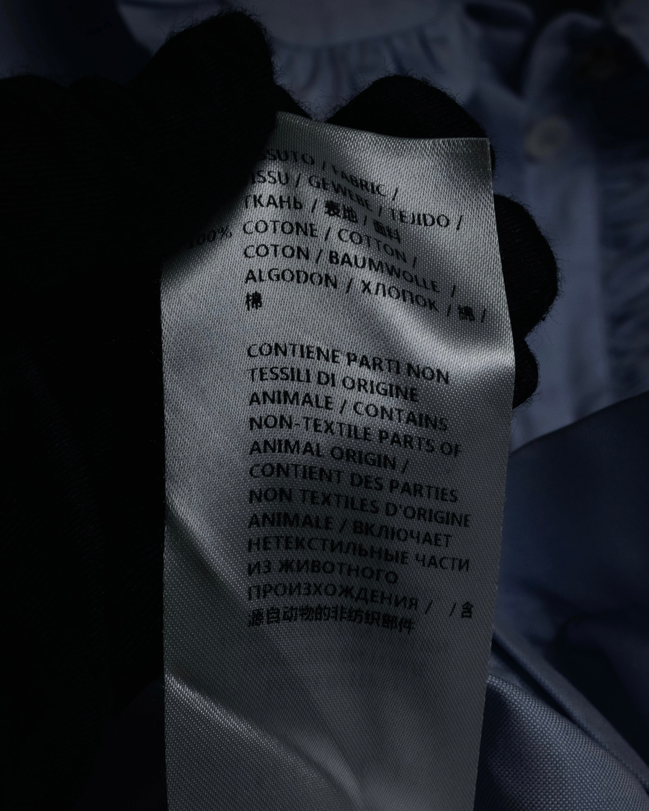 “GUCCI” 2015-2016 Ruffled collar cotton shirt