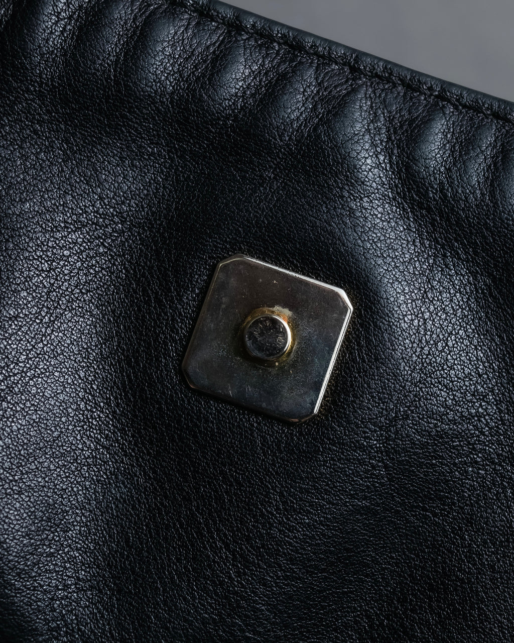 "FENDI" Gathered design leather one-shoulder bag