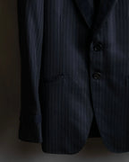 "PAUL SMITH" Satin-switched striped tailored jacket