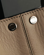 "FENDI" 2010's Soft leather peekaboo x lite handbag