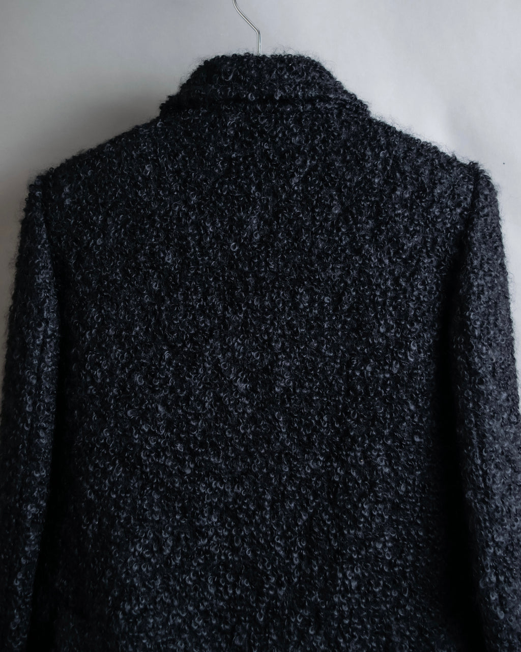 "GUCCI" Compact pattern bouclé wool jacket