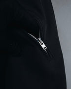 Pantalones de vestir ajustados con bolsillo de cremallera metálica de Maison Margiela 20AW