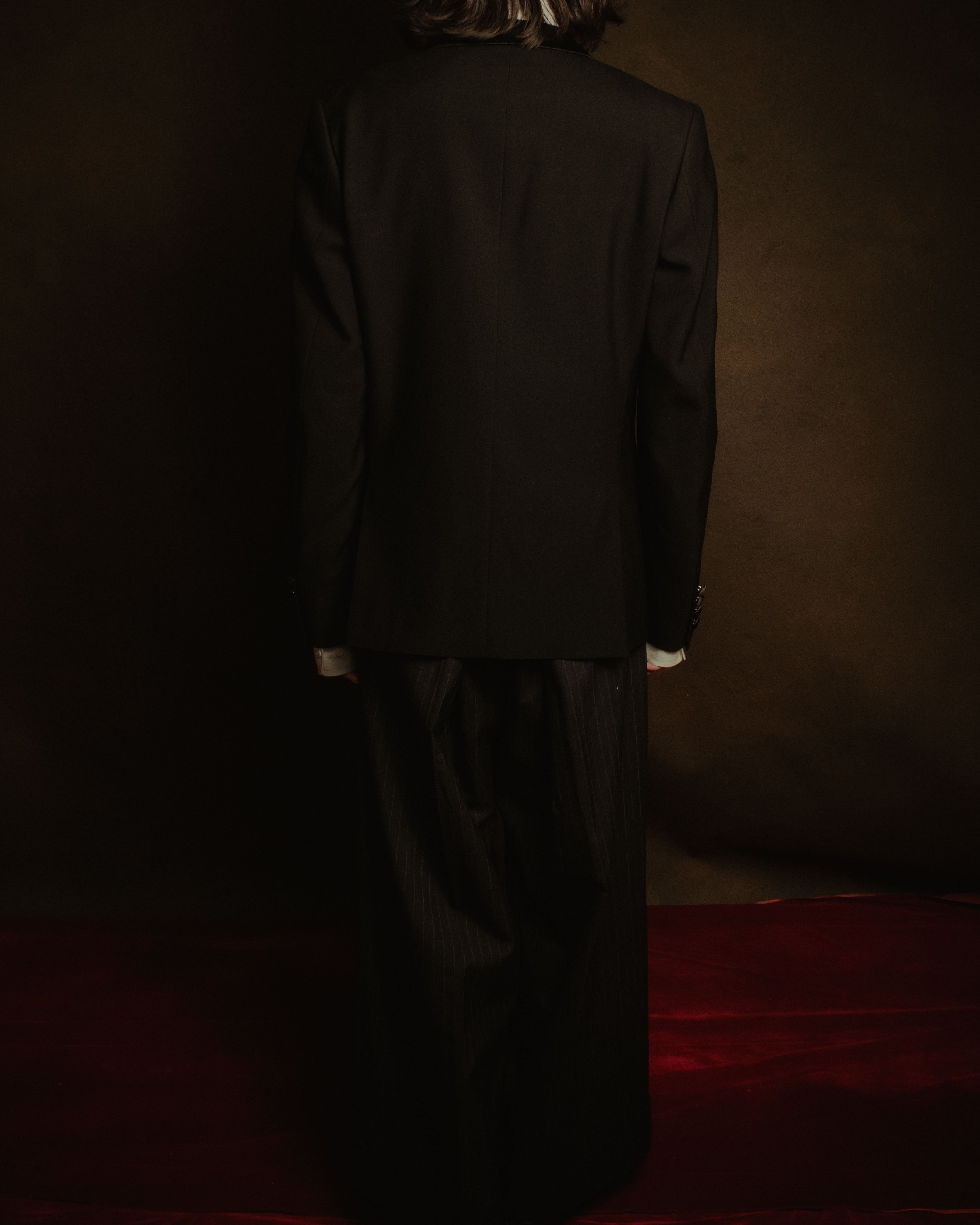 –SPECIAL– "COMME des GARÇONS HOMME DEUX" 2017-18’s Cashmere blend tuxedo peak lapel jacket