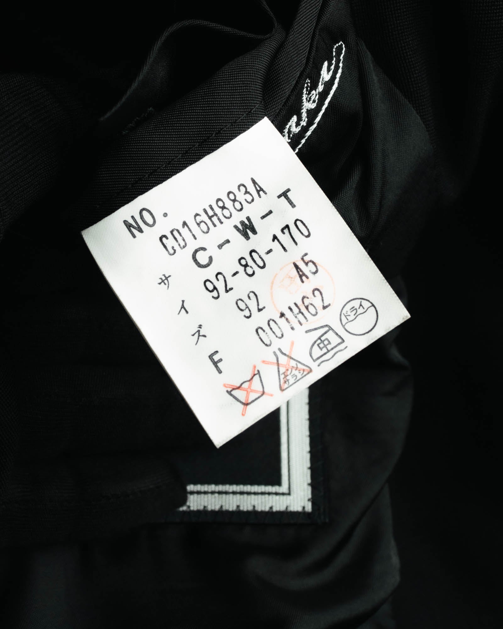"Christian Dior" 90's Classic double breasted wool suit