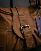 “MARCO BUGGIANI” 2004-2009 Soft leather multi pocket shoulder bag