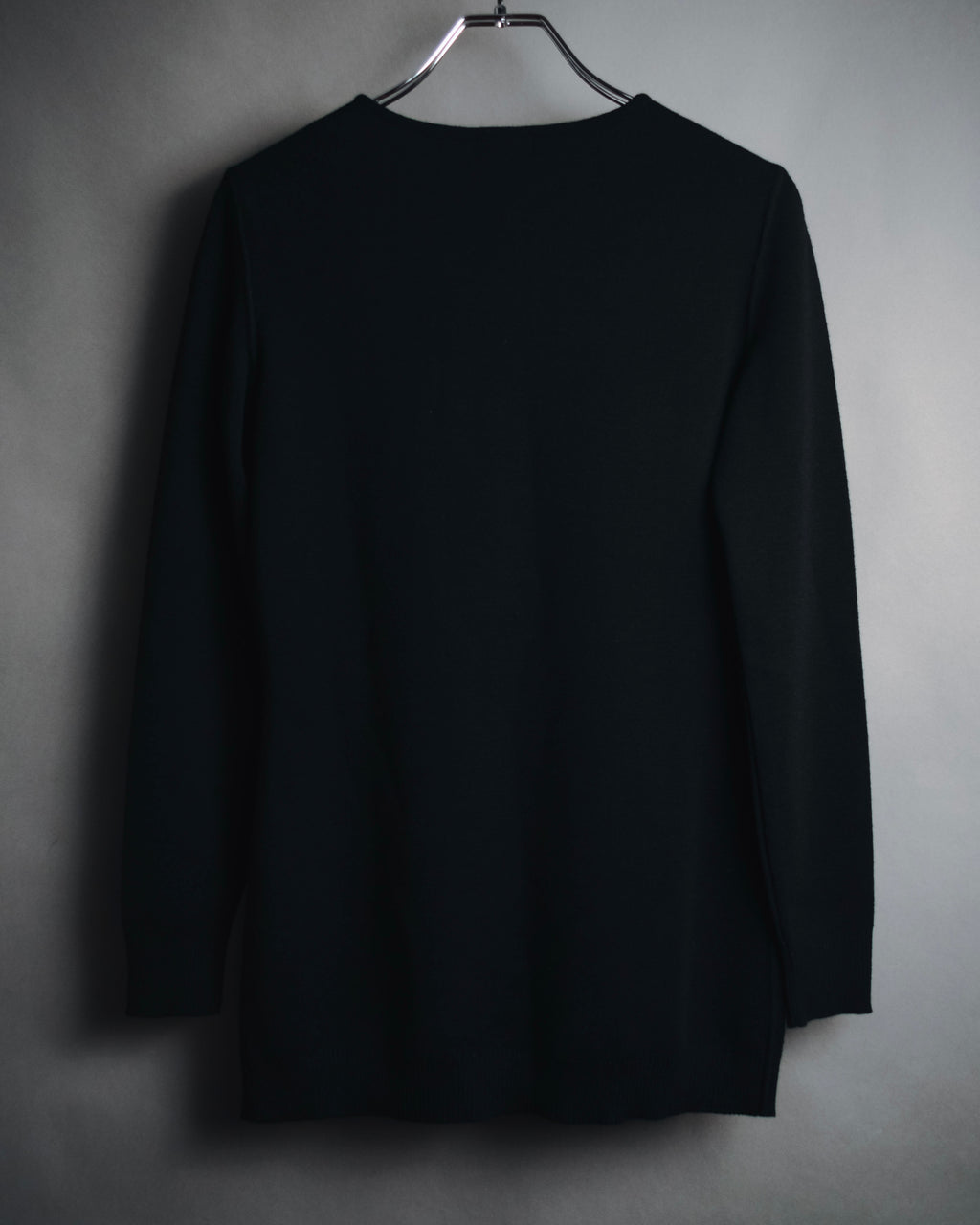 "HERMES" 00’s Minimal wool cashmere crewneck knit