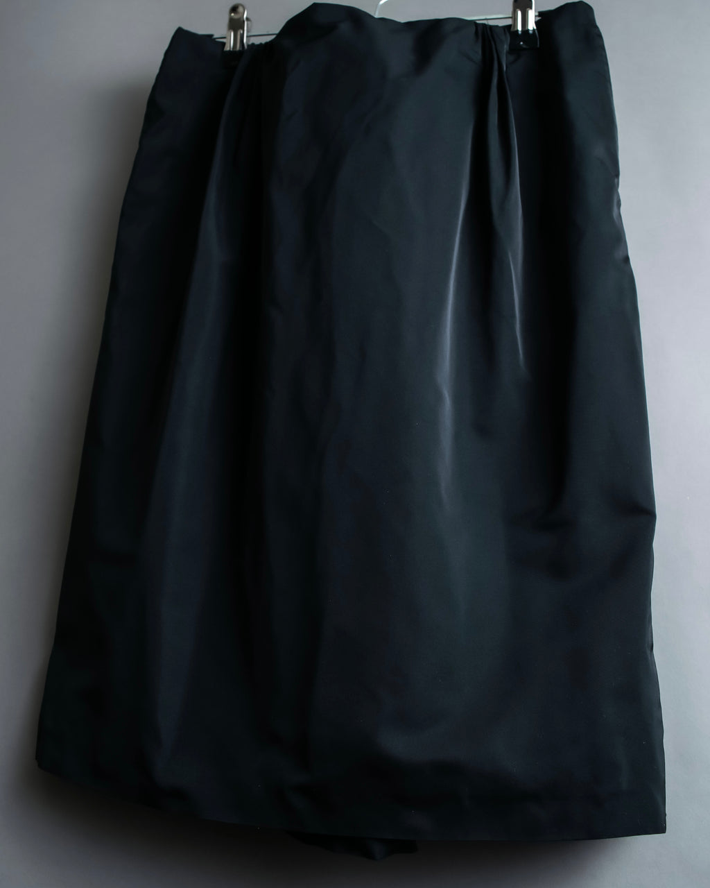 “JIL SANDER” Silk blended tight silhouette skirt