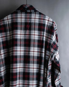 "POLO Ralph Lauren" Check pattern oversized belted gown coat