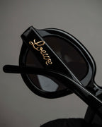 "LOEWE" Thick rim oval frame sunglasses