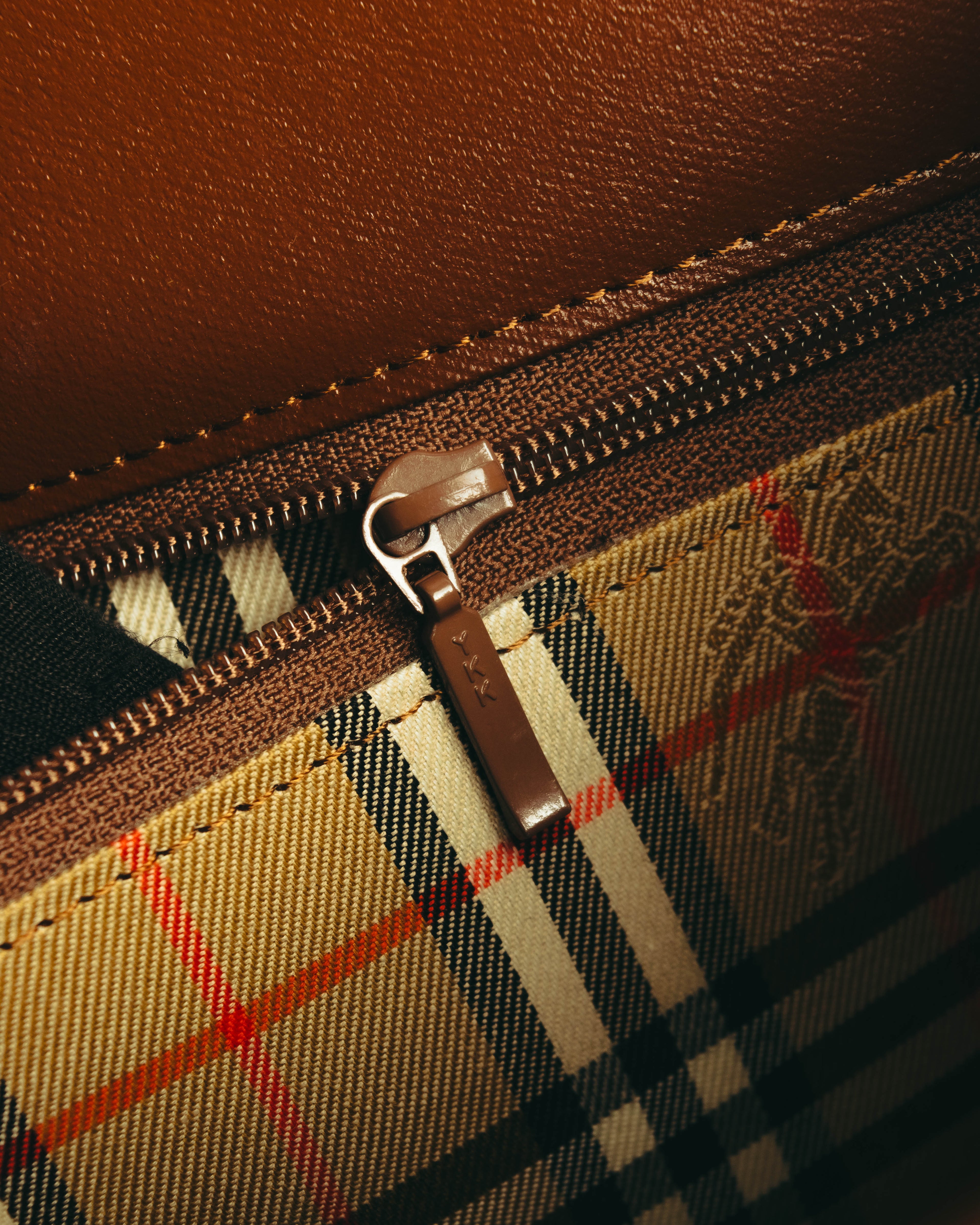 "Burberrys" 80's-90's Structured top handle handbag