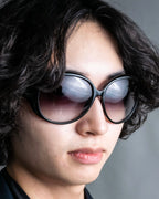 “Dior” Butterfly flame curved surface sunglasses