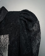 -SPECIAL- “GUCCI“ 2017-18 Fall winter lace bow blouse