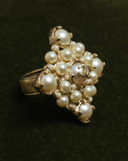 -SPECIAL- “CHANEL” 2013 high summer pearl cc cocktail ring