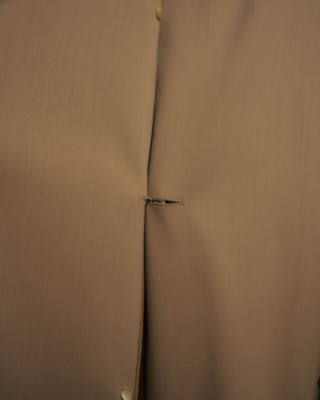 -SPECIAL- “HERMÈS” 90’s-00’s Margiela era draped wool trench coat
