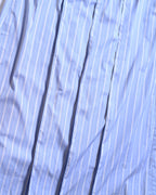 GUCCI/ 2022 Web Stripe Waist Pleats Skirt Blue