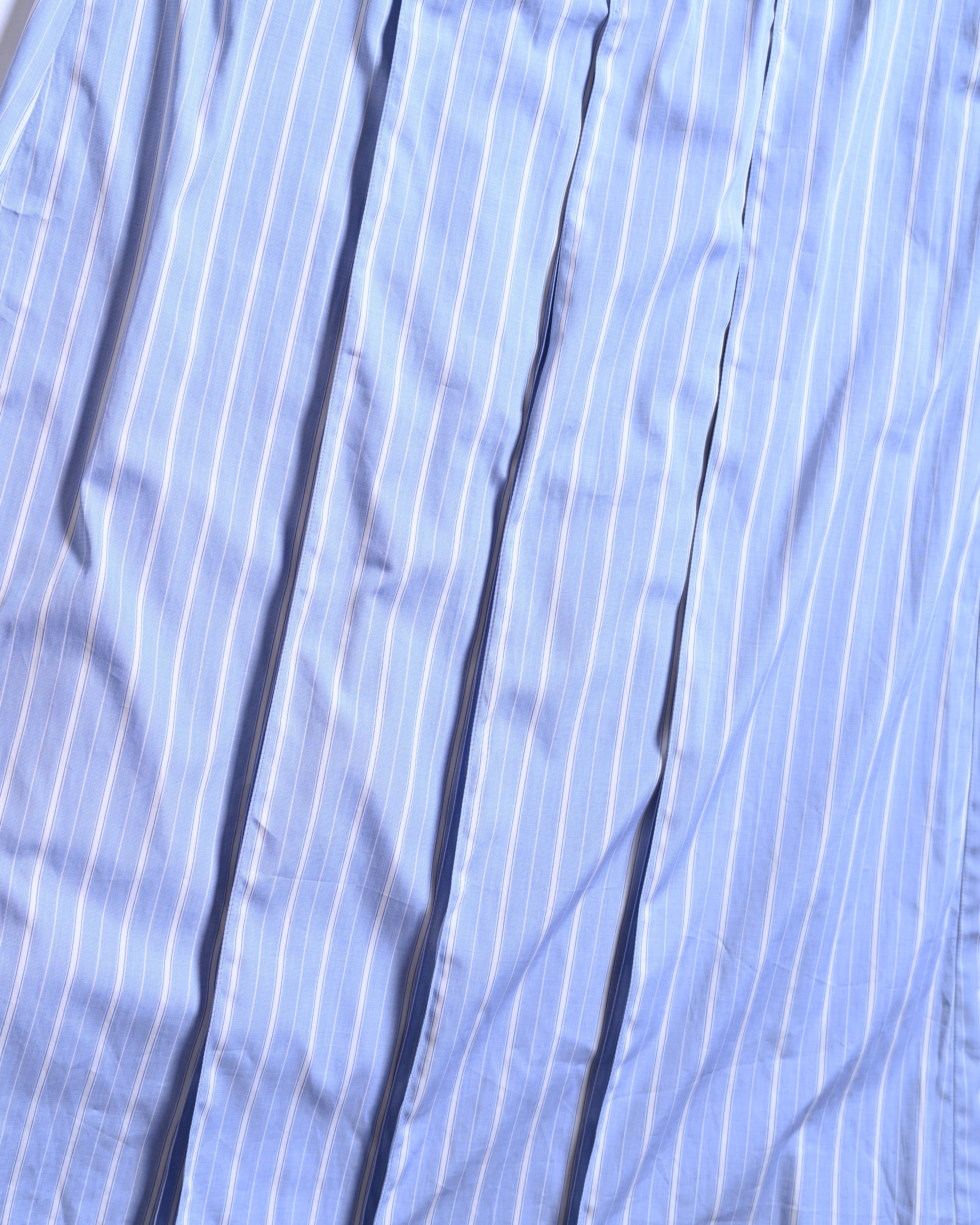 GUCCI/ 2022 Web Stripe Waist Pleats Skirt Blue