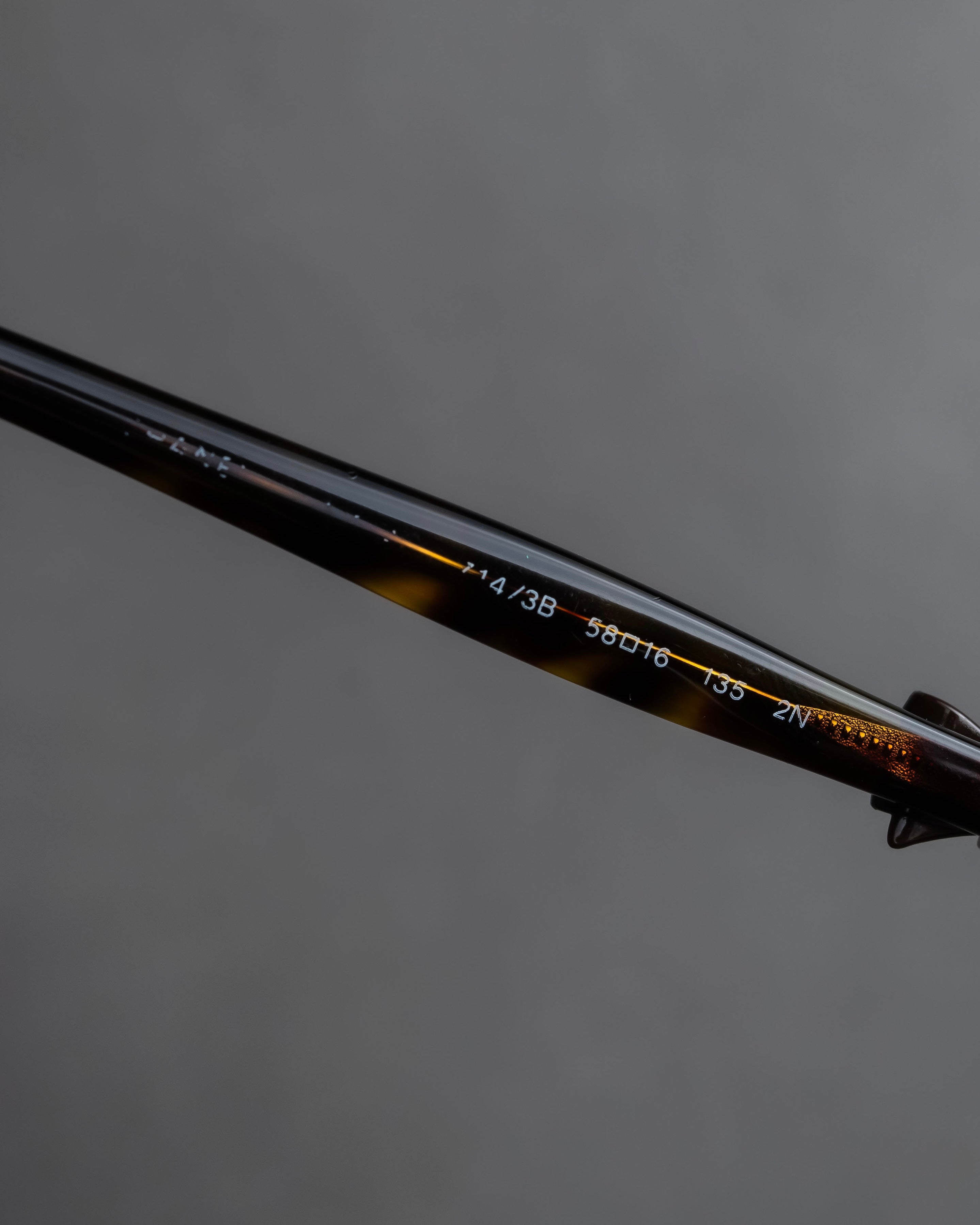 "CHANEL" Butterfly frame brown lens sunglasses