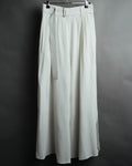 -MOOD MILLÉSIMES-  “BOSS” 20's elegant side slit wide trousers