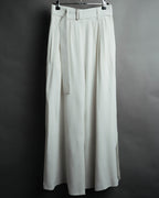 -MOOD MILLÉSIMES-  “BOSS” 20's elegant side slit wide trousers