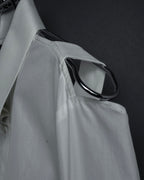 "MAISON MARGIELA" 18AW Constructive cutting details shirt