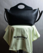 "BURBERRY" Suede switching design 2way shoulder bag