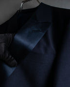 "CHRISTIAN DIOR MONSIEUR" Satin switching design tuxedo dress set up