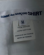 "COMME des GARCONS SHIRT" 01AW French cotton bowtie shirt
