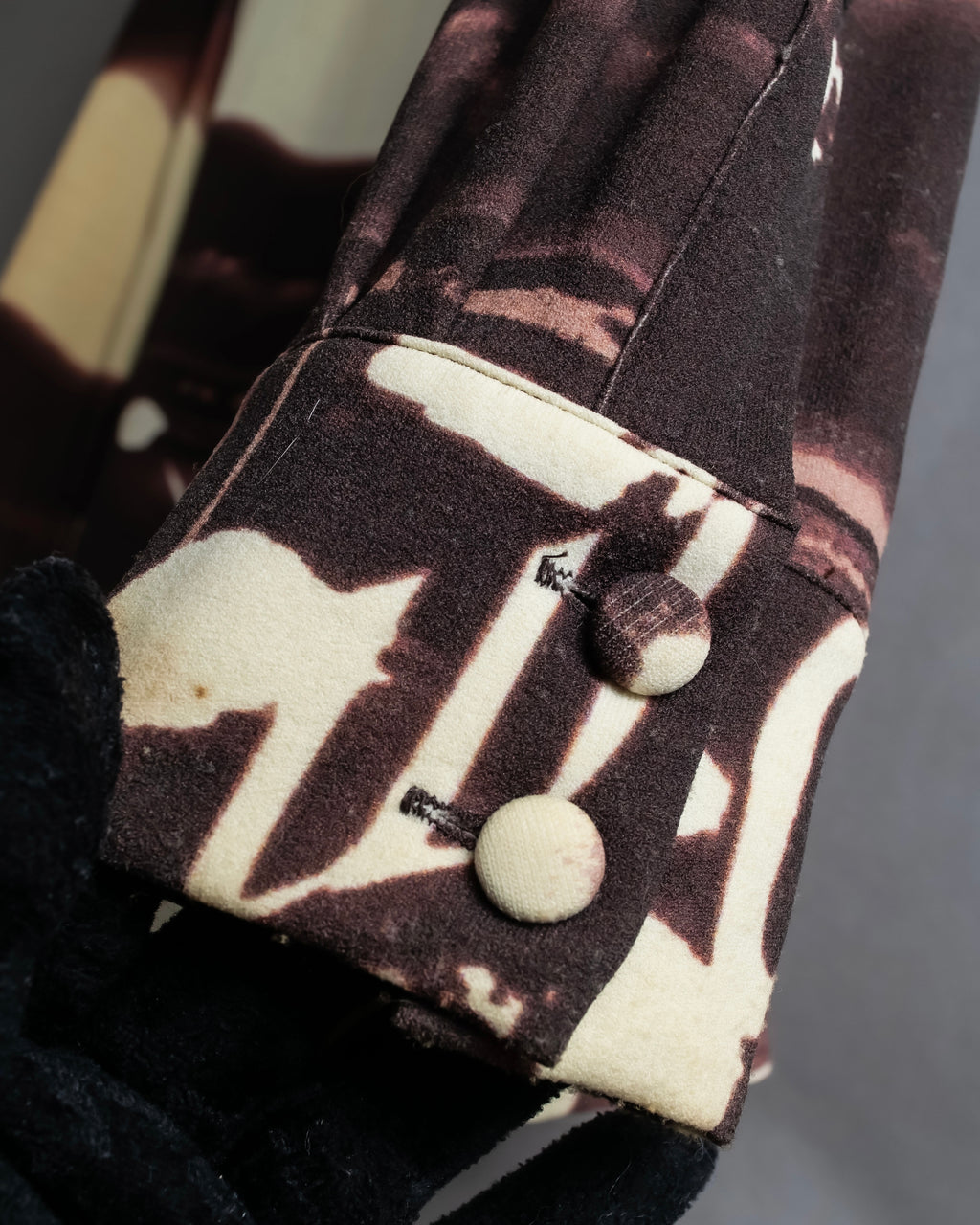 "JEAN PAUL GAULTIER" City night view graphic shirt