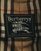 “Burberrys” 80’s Heritage check long trench coat
