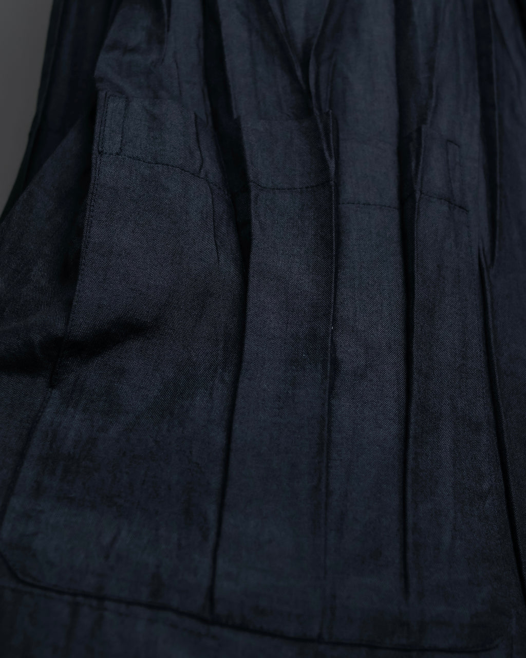 “ISSEY MIYAKE” wrinkle processing oversize tailored jacket