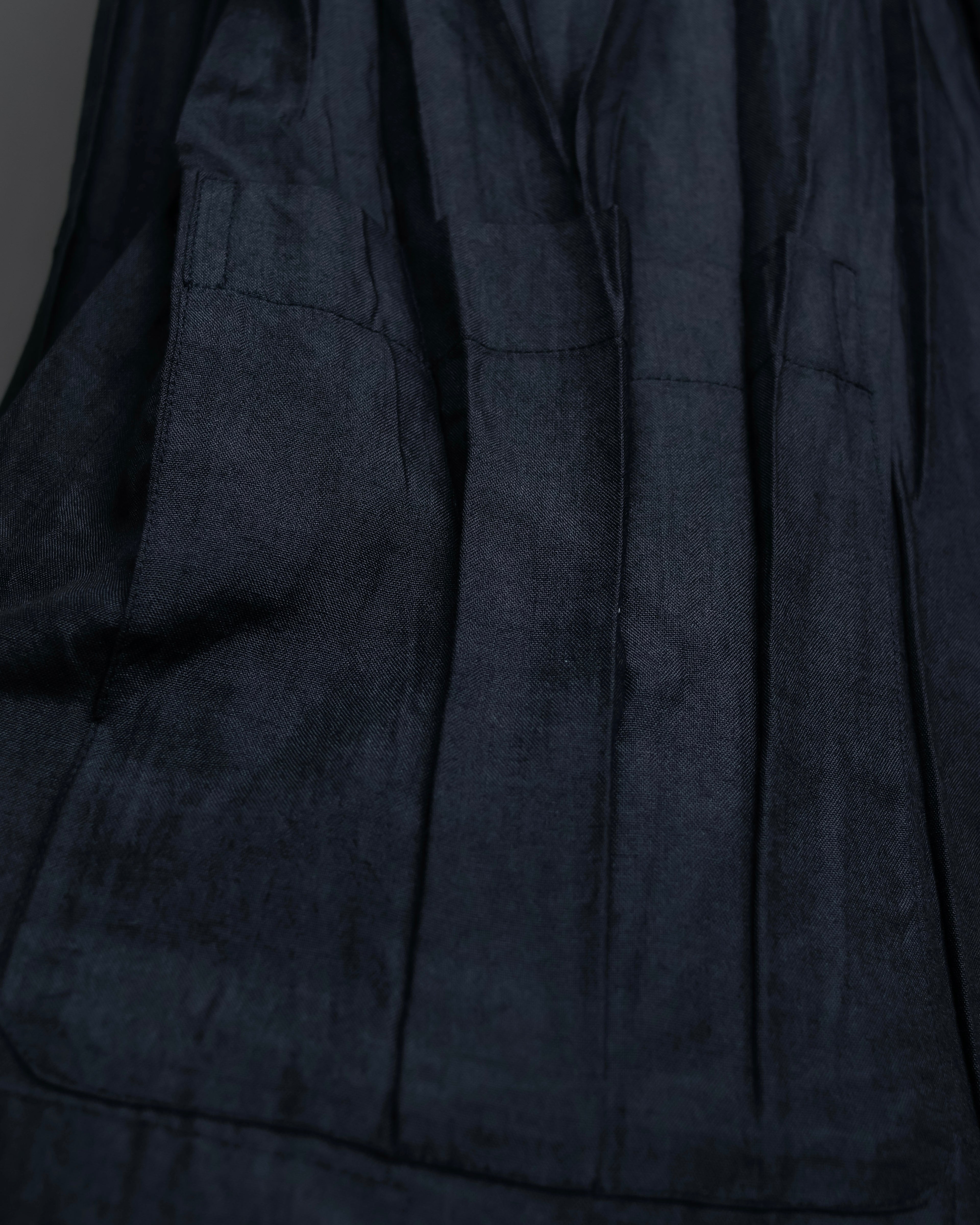 “ISSEY MIYAKE” wrinkle processing oversize tailored jacket