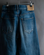 "CELINE" Stonewash design straight denim