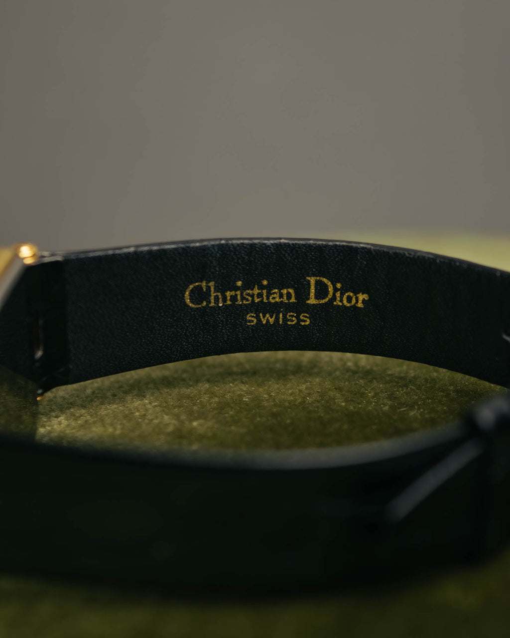 -SPECIAL- "Christian Dior" 90's Classic square quartz watch with Roman dial