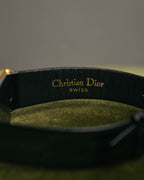 -SPECIAL- "Christian Dior" 90's Classic square quartz watch with Roman dial