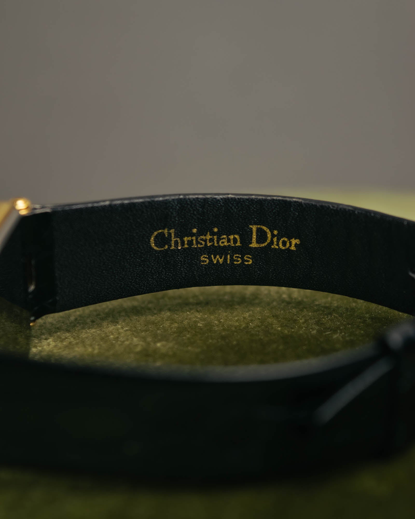 -SPECIAL- "Christian Dior" 90's Classic square quartz watch with Roman dial