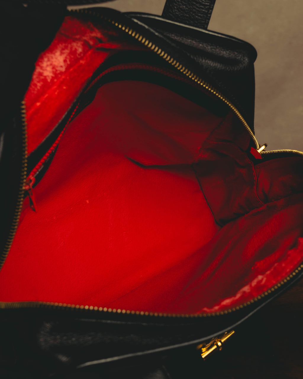 "CELINE" 80's-90's Classic leather top-handle bag