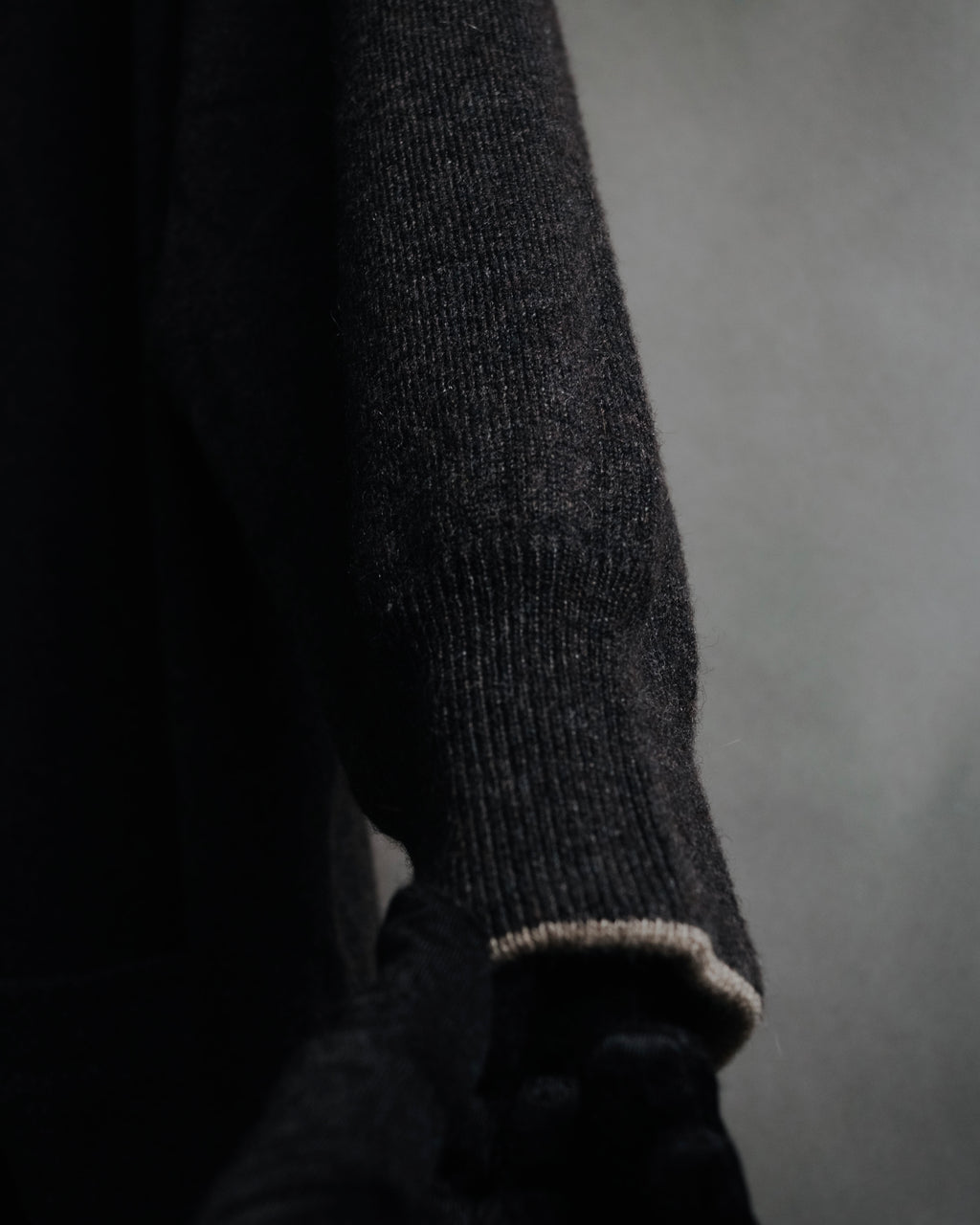 –SPECIAL– "HERMES" 90’s-00’s Double-faced reversible linen cotton cardigan